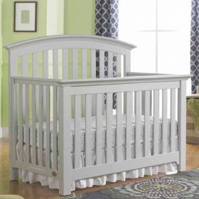 Ti Amo Grey Crib