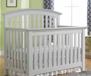 Ti Amo Grey Crib